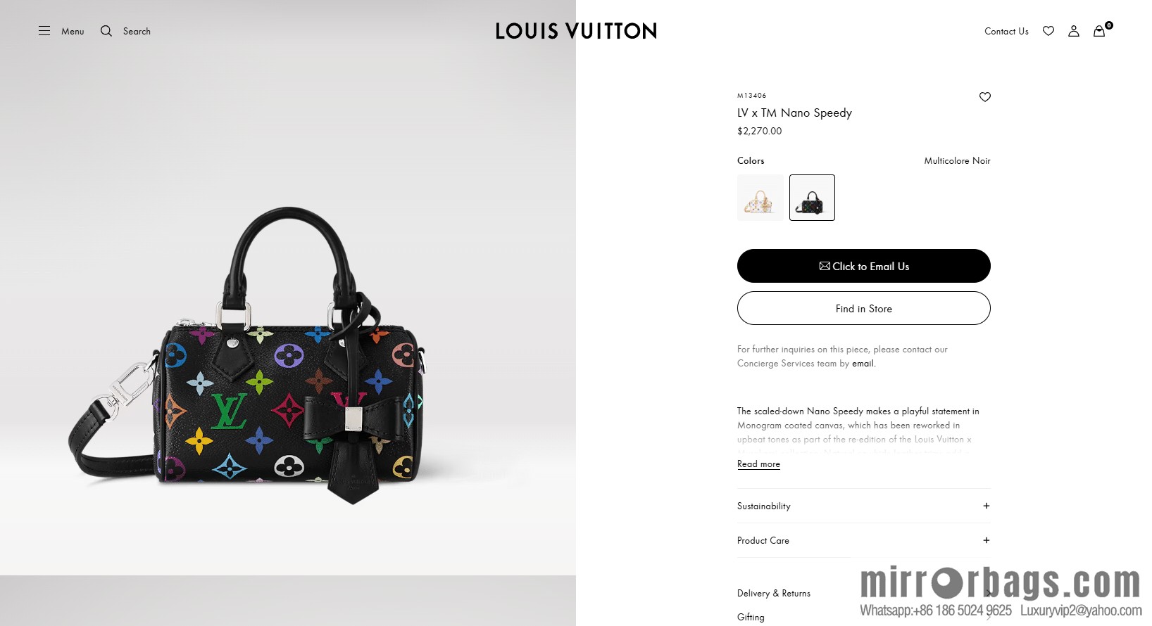 LV M13406 LV x TM Nano Speedy