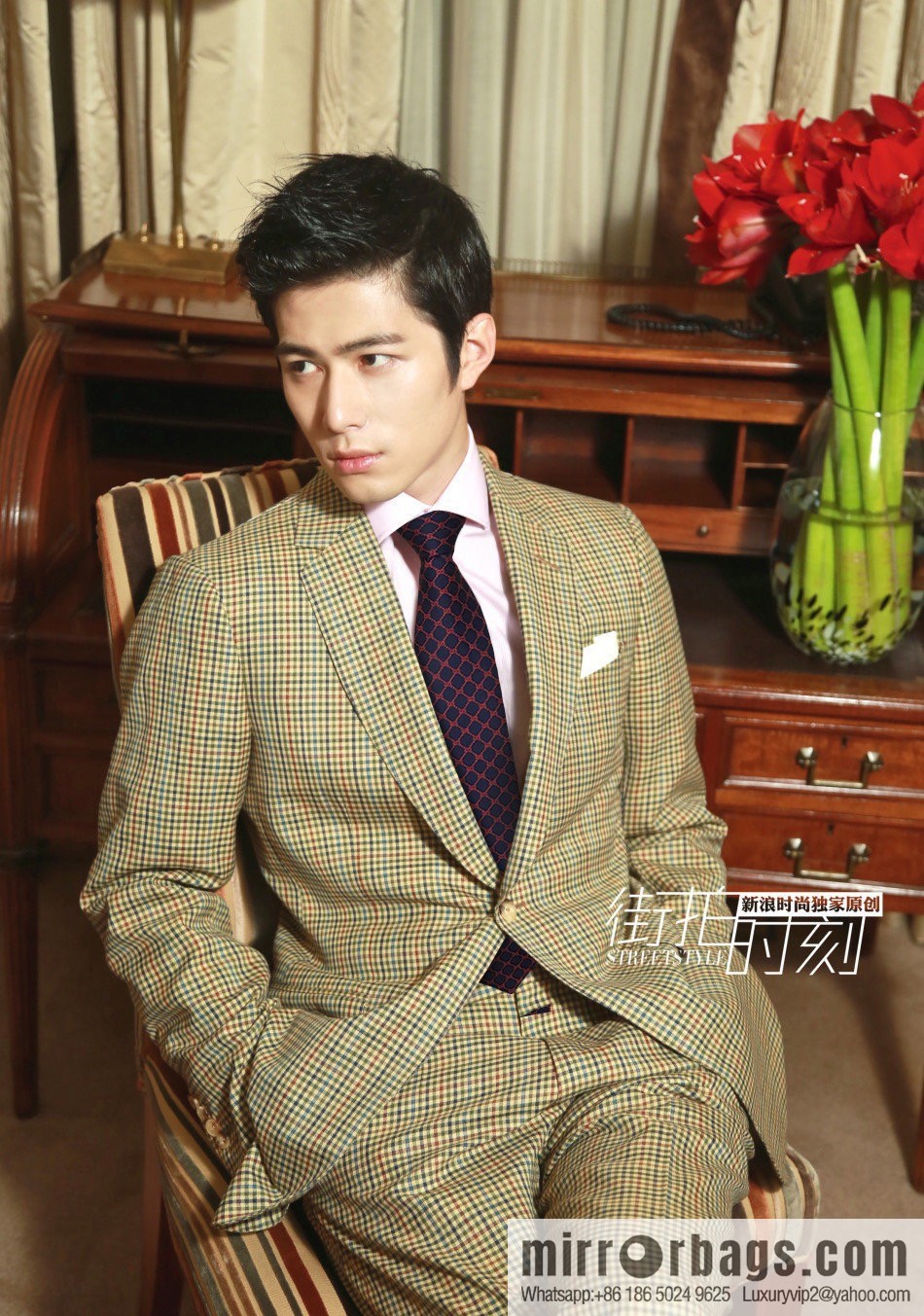 GUCCI Gucci 100% Top Jacquard Silk GG Rhombus Pattern Tie 571800