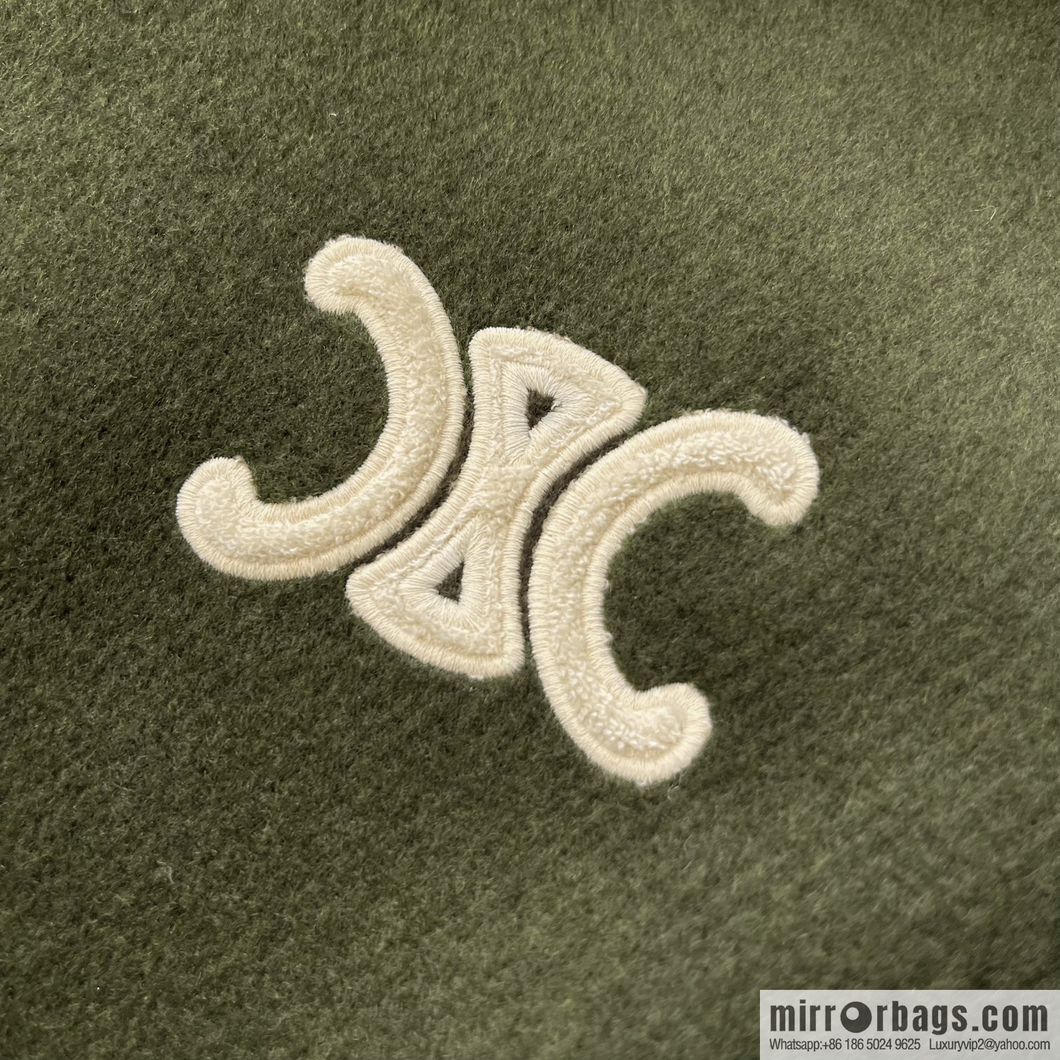2022 𝐂𝐞𝐥𝐢𝐧* ◄ 2022 SS Autumn and Winter New Product - Arc de Triomphe Cloth Embroidered Jacket