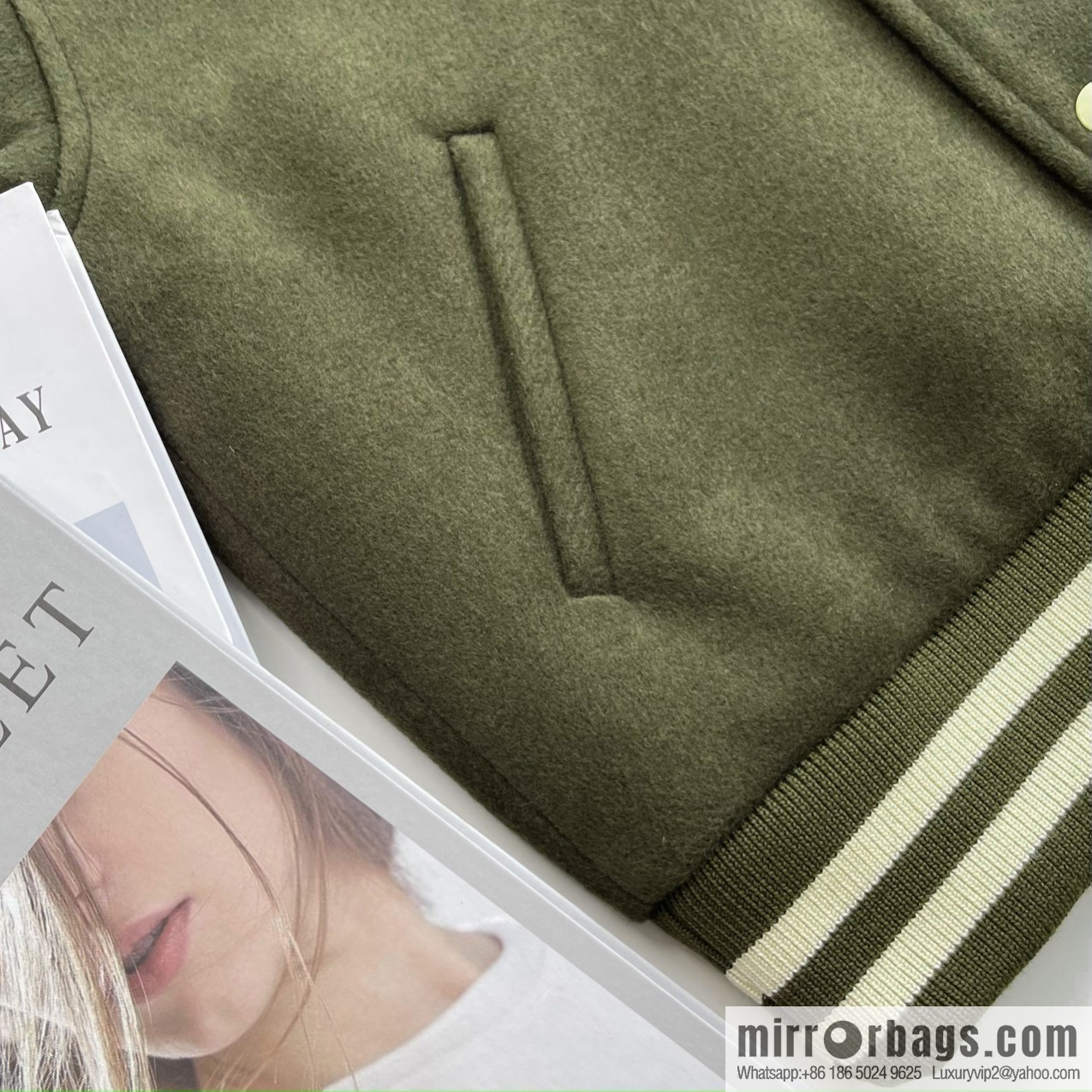 2022 𝐂𝐞𝐥𝐢𝐧* ◄ 2022 SS Autumn and Winter New Product - Arc de Triomphe Cloth Embroidered Jacket