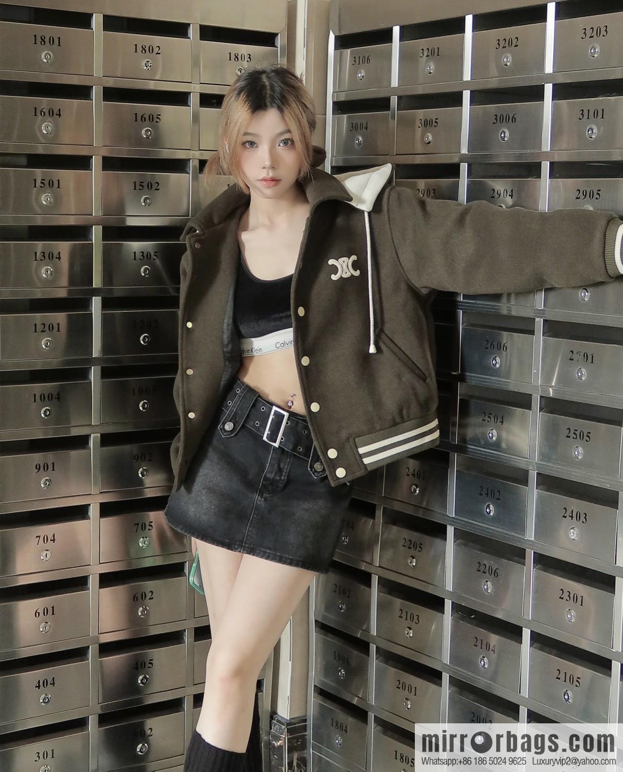 2022 𝐂𝐞𝐥𝐢𝐧* ◄ 2022 SS Autumn and Winter New Product - Arc de Triomphe Cloth Embroidered Jacket
