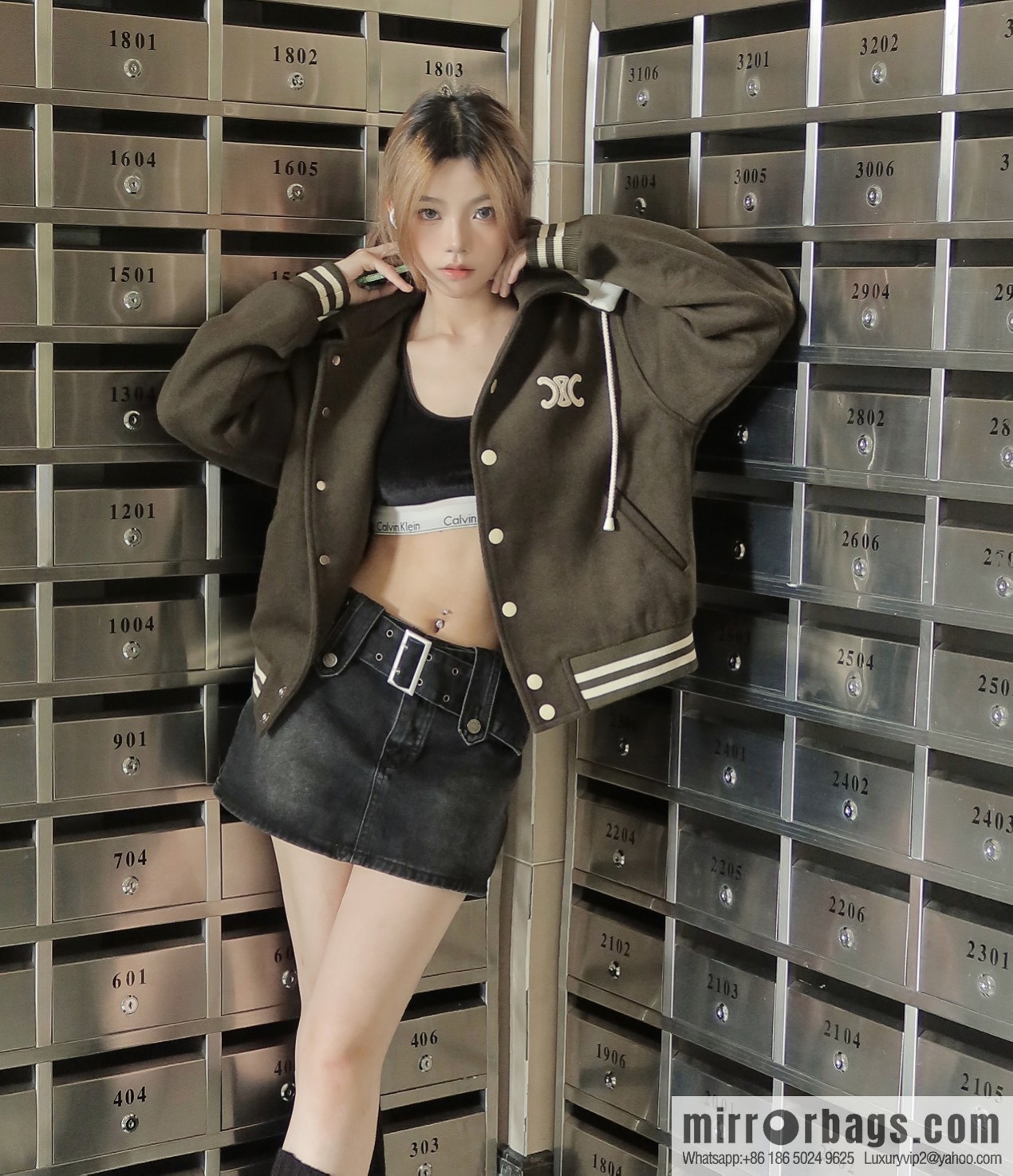 2022 𝐂𝐞𝐥𝐢𝐧* ◄ 2022 SS Autumn and Winter New Product - Arc de Triomphe Cloth Embroidered Jacket