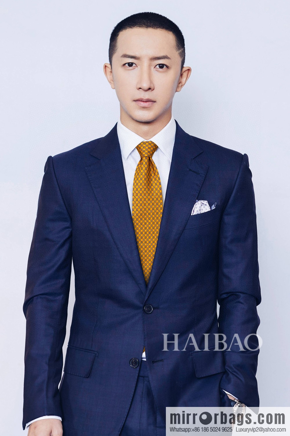 Hermes 100% Premium Twill Silk Chain Tie