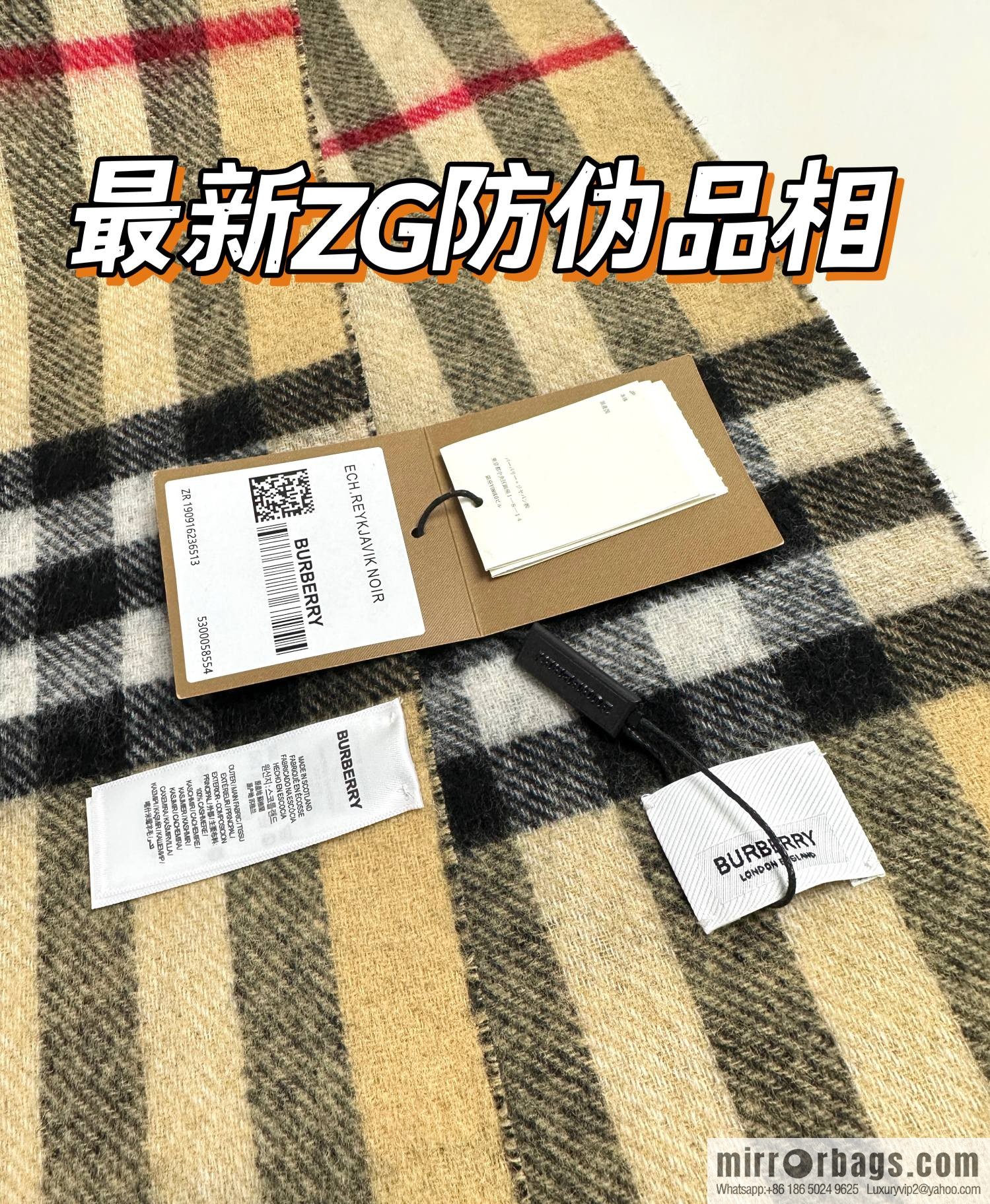 Burberry Burberry Bur Warhorse Knight Double Sided Shawl