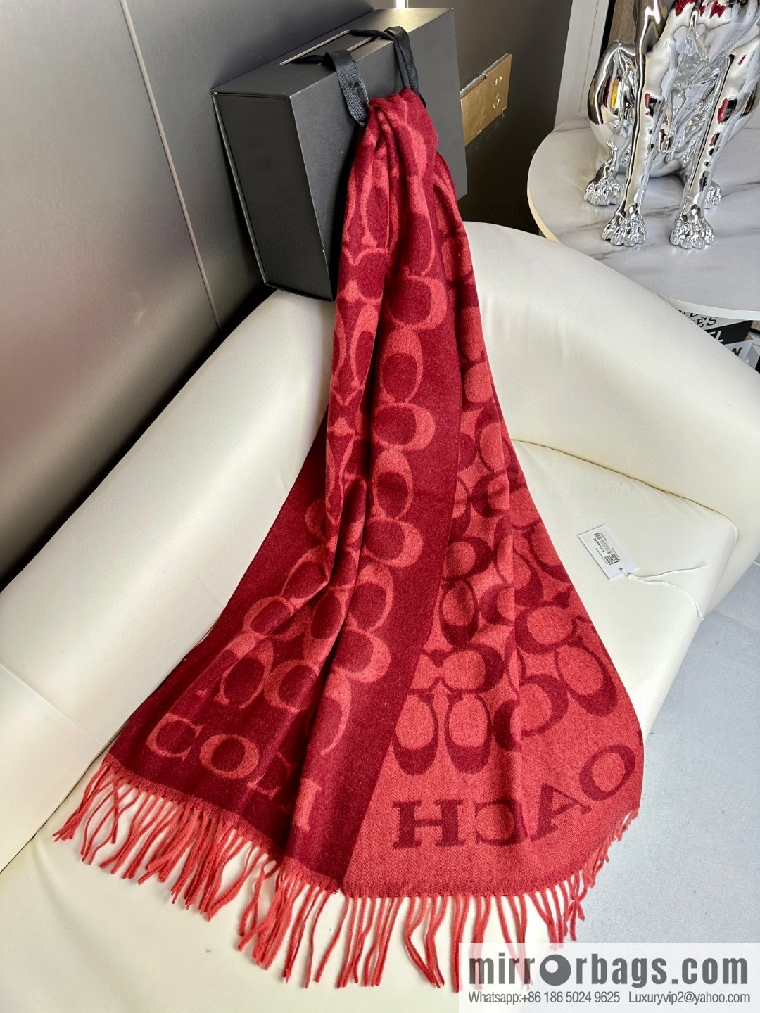 COACH Coach 2023 New Wool Shawl