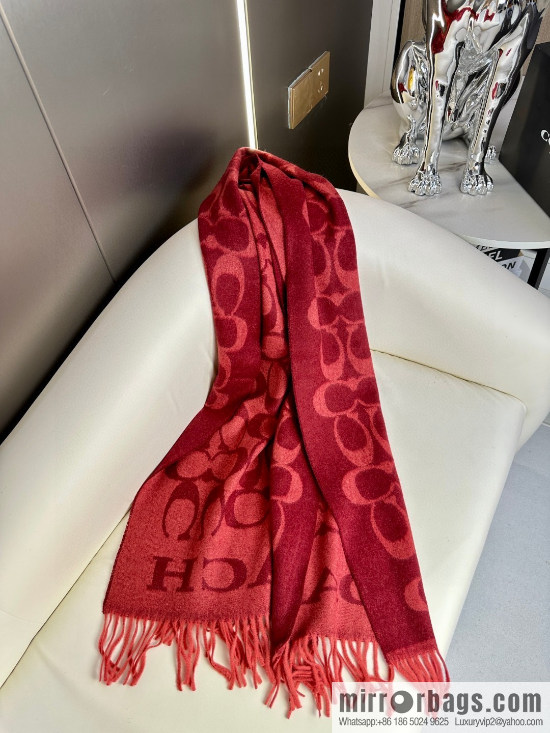 COACH Coach 2023 New Wool Shawl