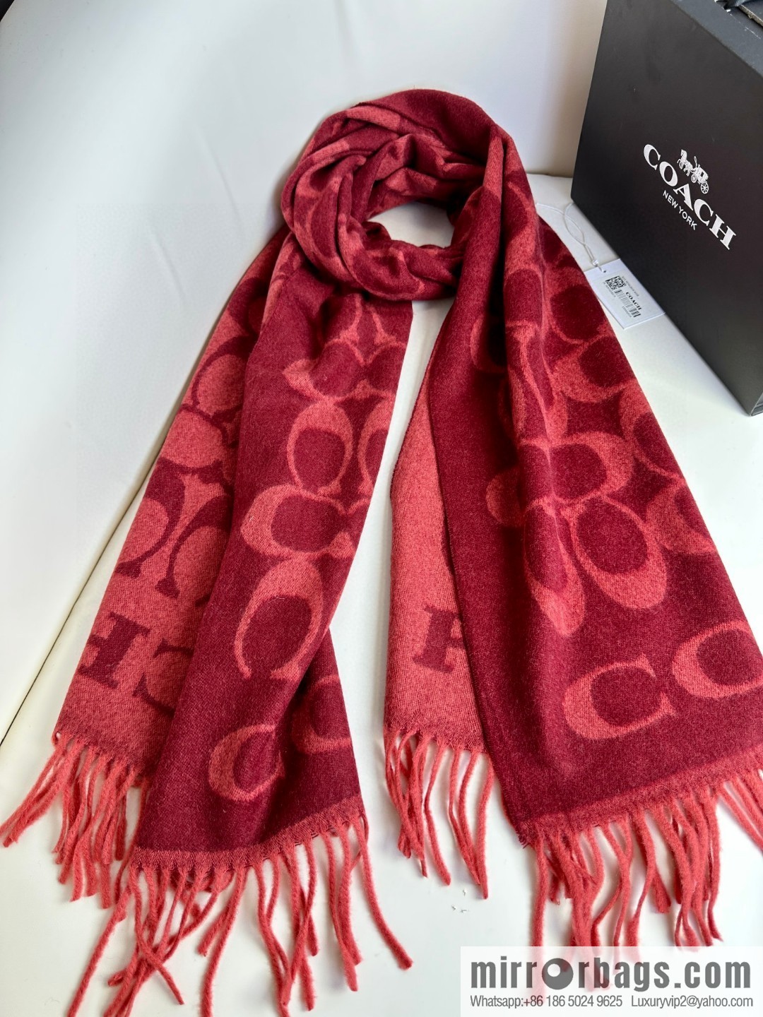 COACH Coach 2023 New Wool Shawl