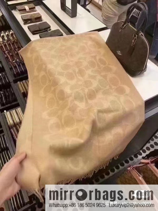 COACH Coach 2023 New Wool Shawl
