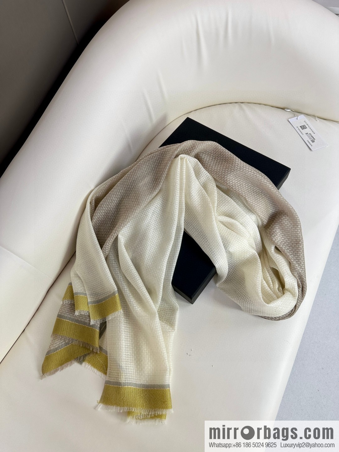 CHANEL 2023 new, cashmere scarf
