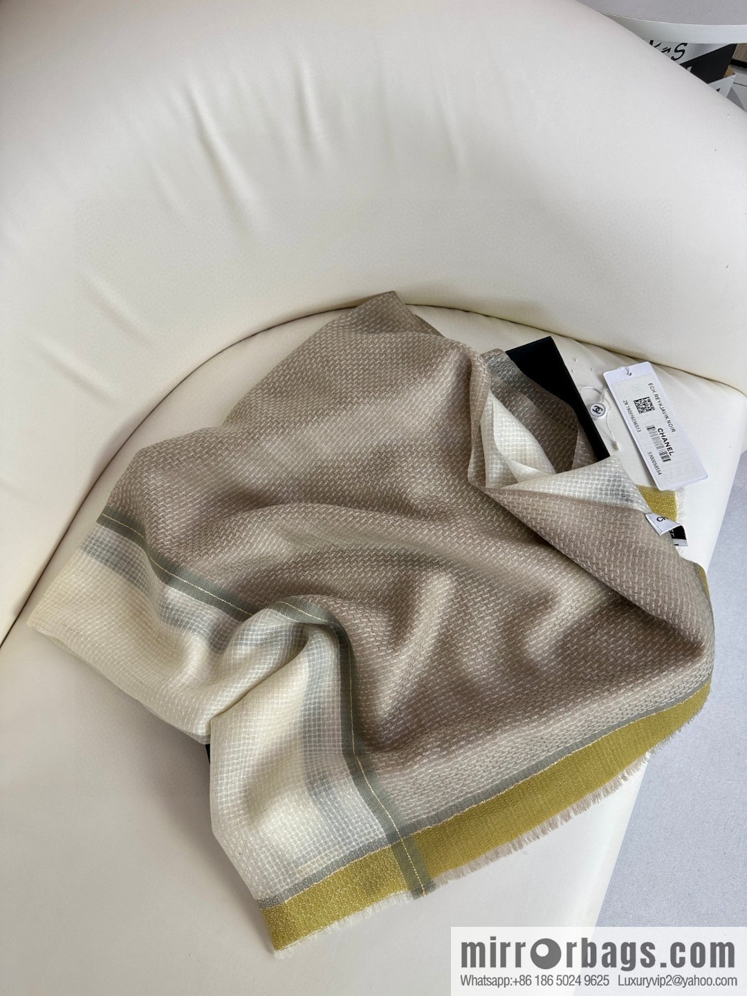 CHANEL 2023 new, cashmere scarf