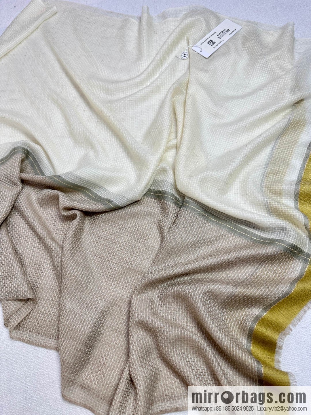 CHANEL 2023 new, cashmere scarf