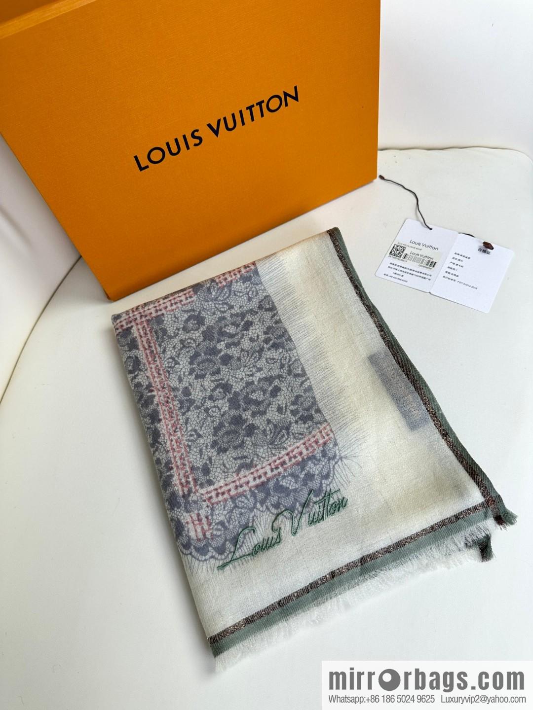 LV 2023 new, cashmere scarf.