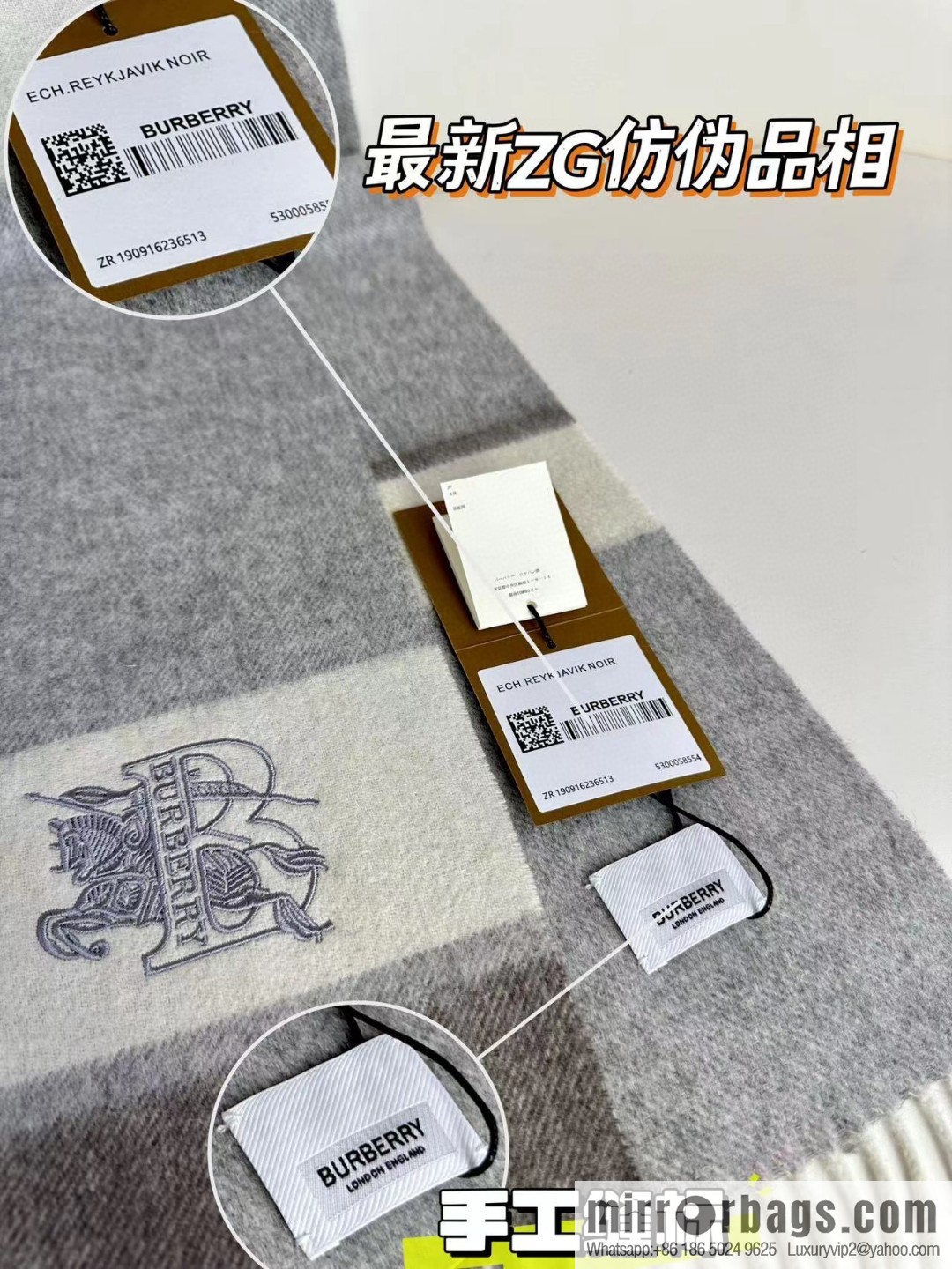 Burberry Burberry will push away the new model in 2023, the new standard of war horse, and the cashmere scarf.