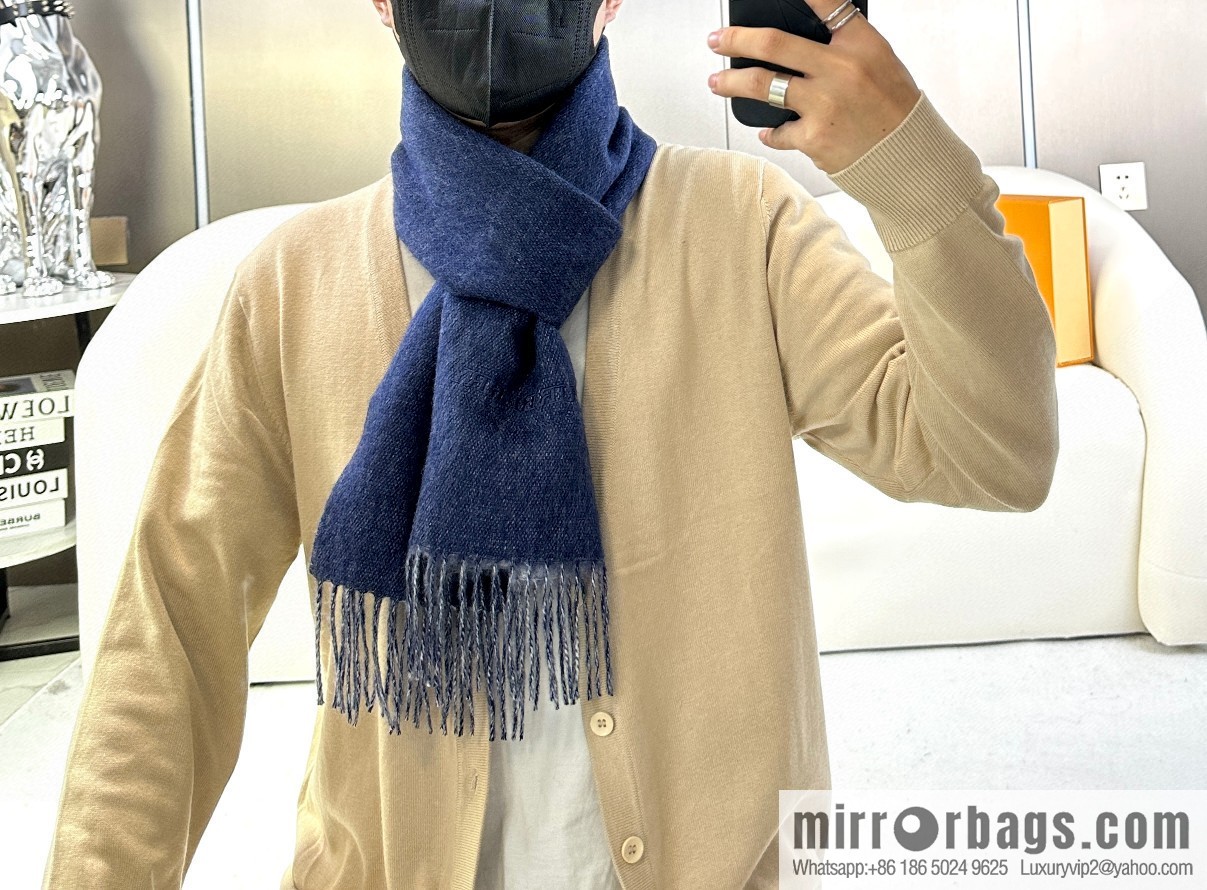 Burberry Burberry 2023 Paris Fashion Show Double Sided Cashmere Scarf
