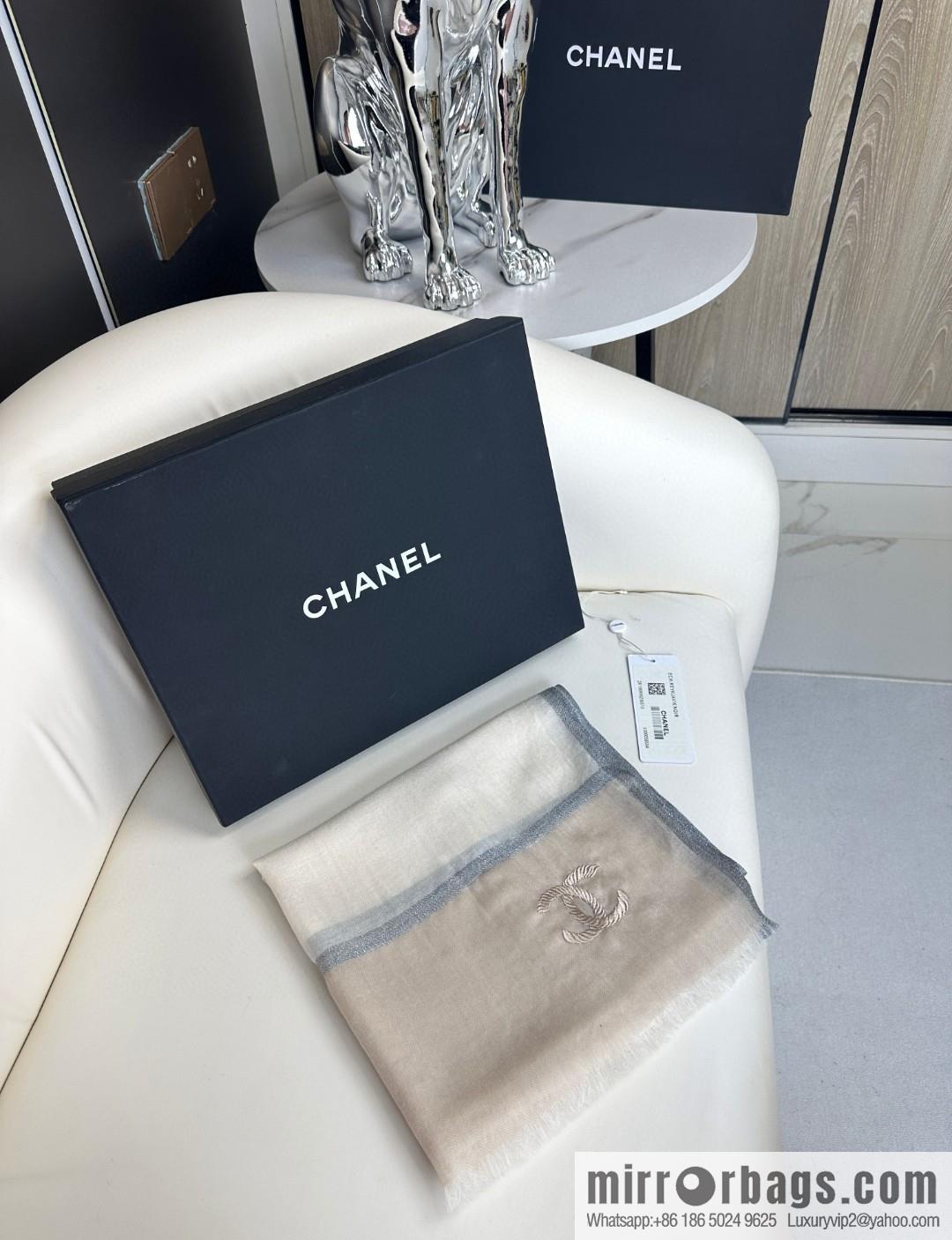CHANEL 2023 latest color cashmere long towel