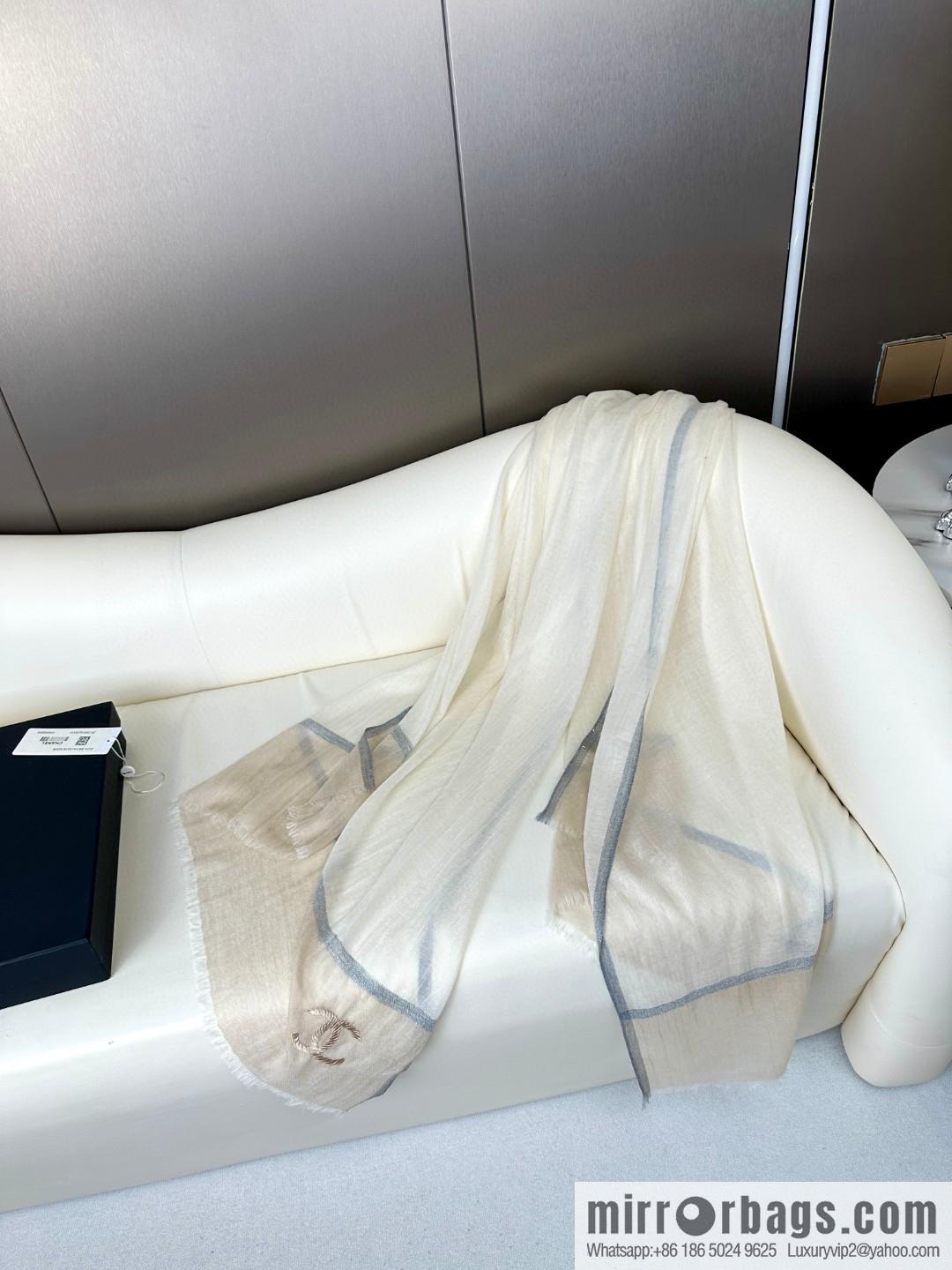 CHANEL 2023 latest color cashmere long towel