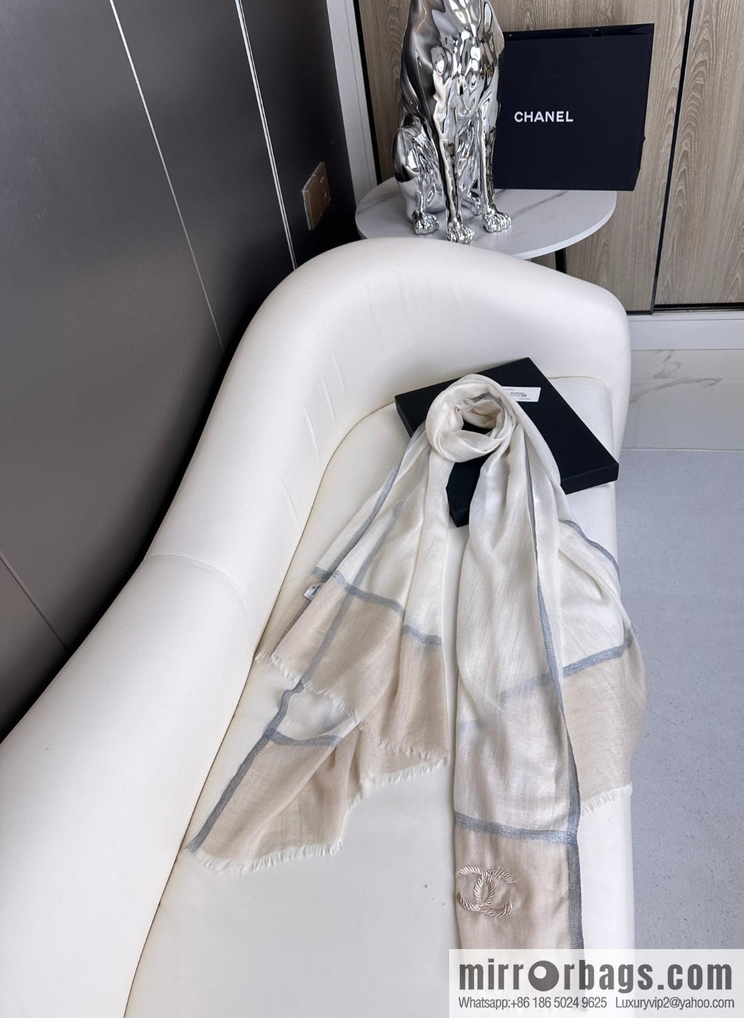 CHANEL 2023 latest color cashmere long towel