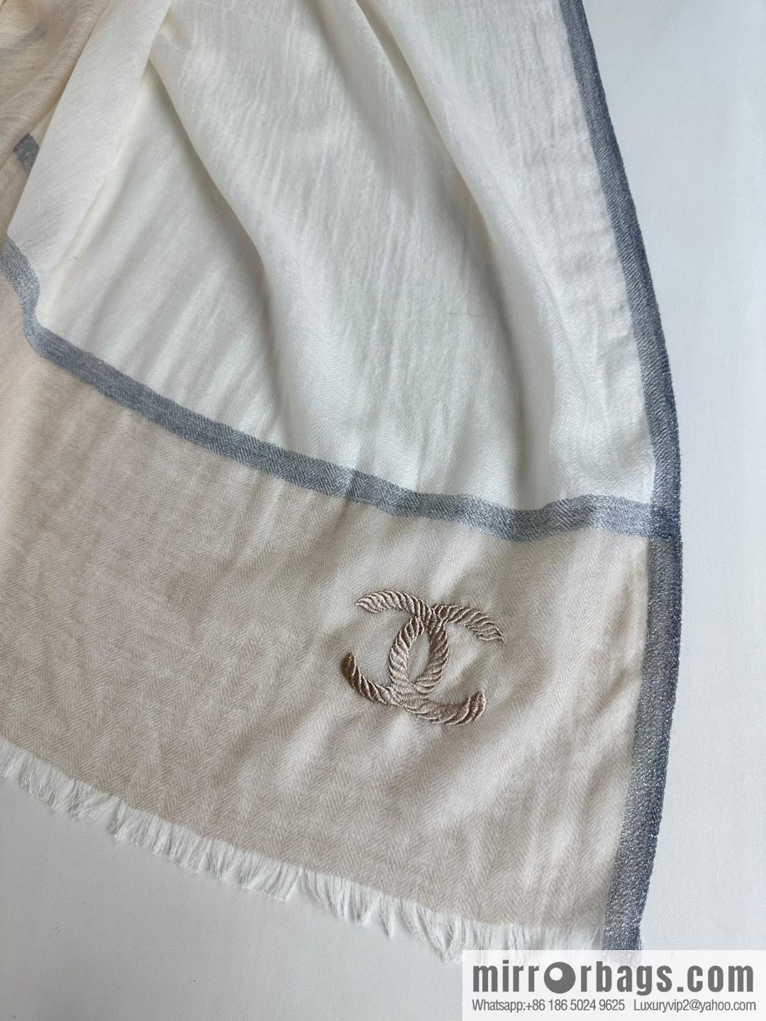 CHANEL 2023 latest color cashmere long towel