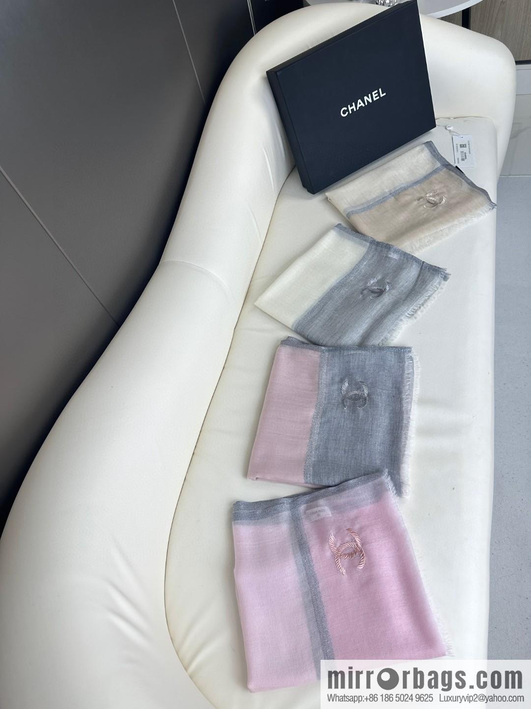 CHANEL 2023 latest color cashmere long towel