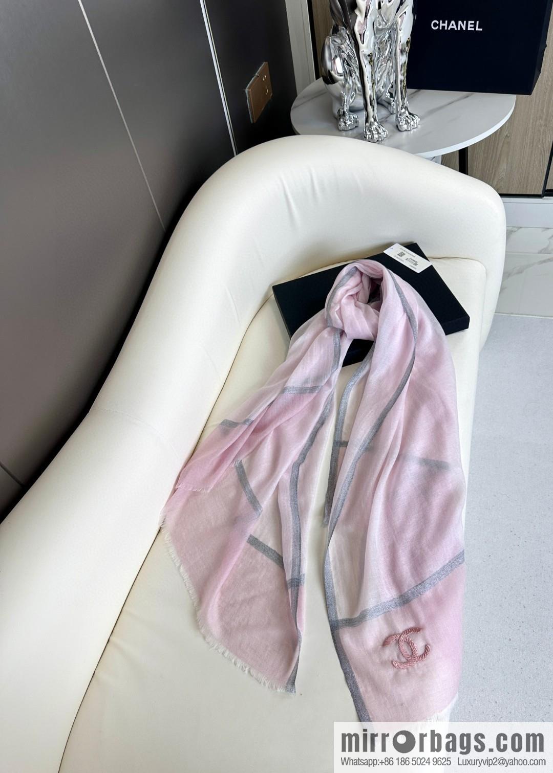 CHANEL 2023 latest color cashmere long towel