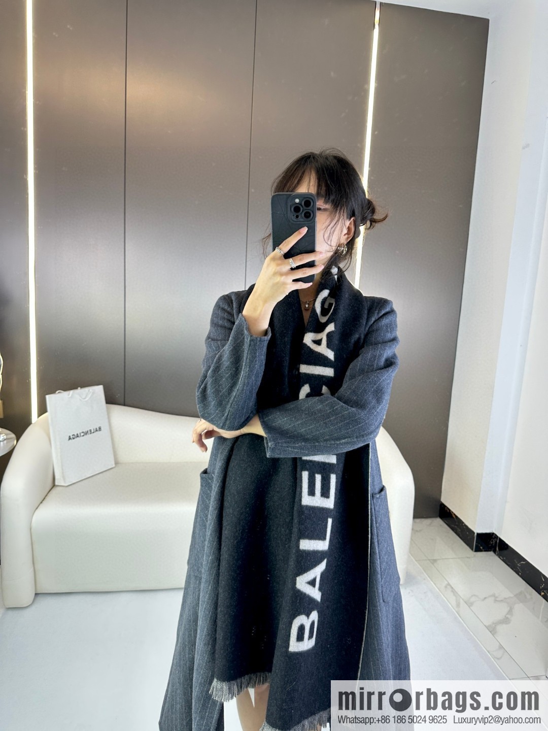 Balenciaga Balenciaga 2023 new cashmere scarf