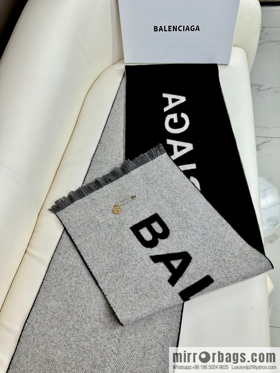 Balenciaga Balenciaga 2023 new cashmere scarf
