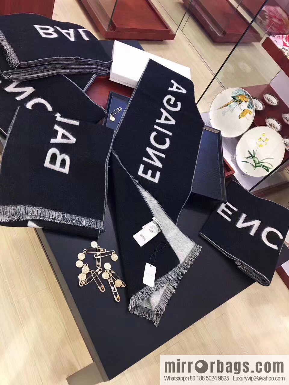 Balenciaga Balenciaga 2023 new cashmere scarf