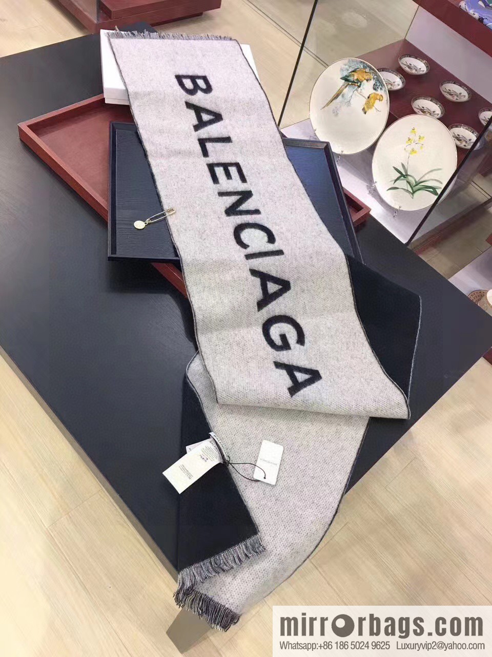 Balenciaga Balenciaga 2023 new cashmere scarf