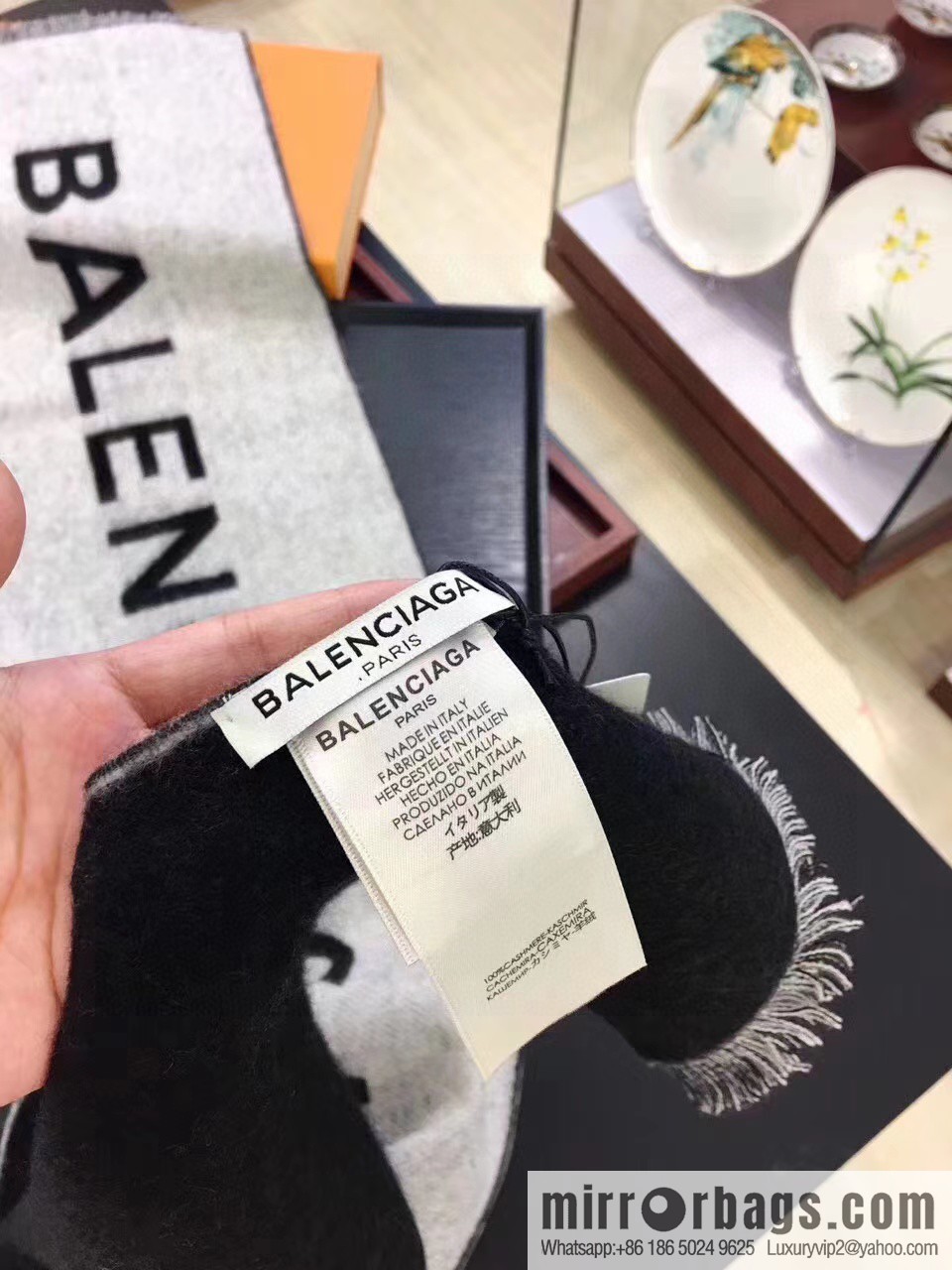 Balenciaga Balenciaga 2023 new cashmere scarf