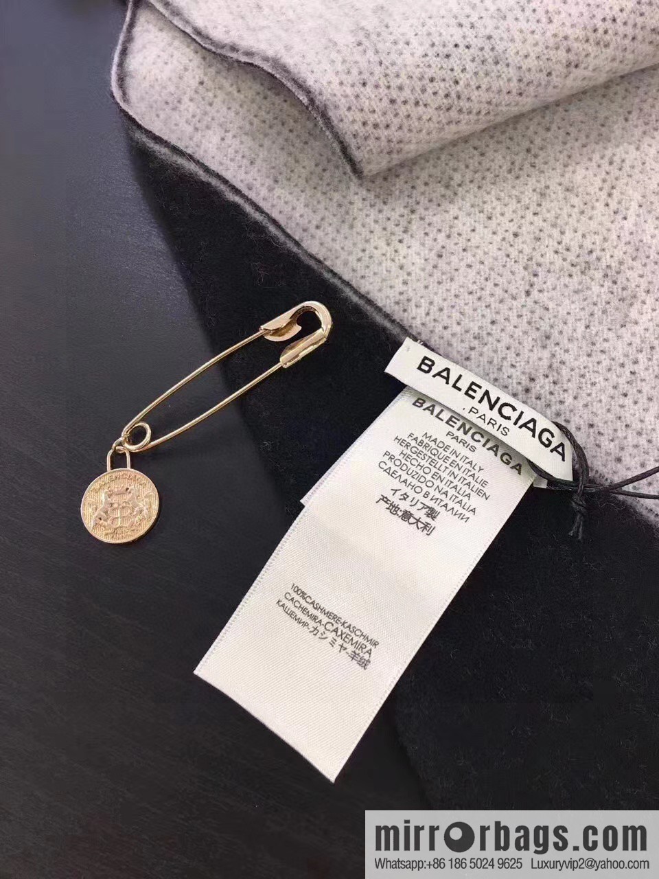 Balenciaga Balenciaga 2023 new cashmere scarf