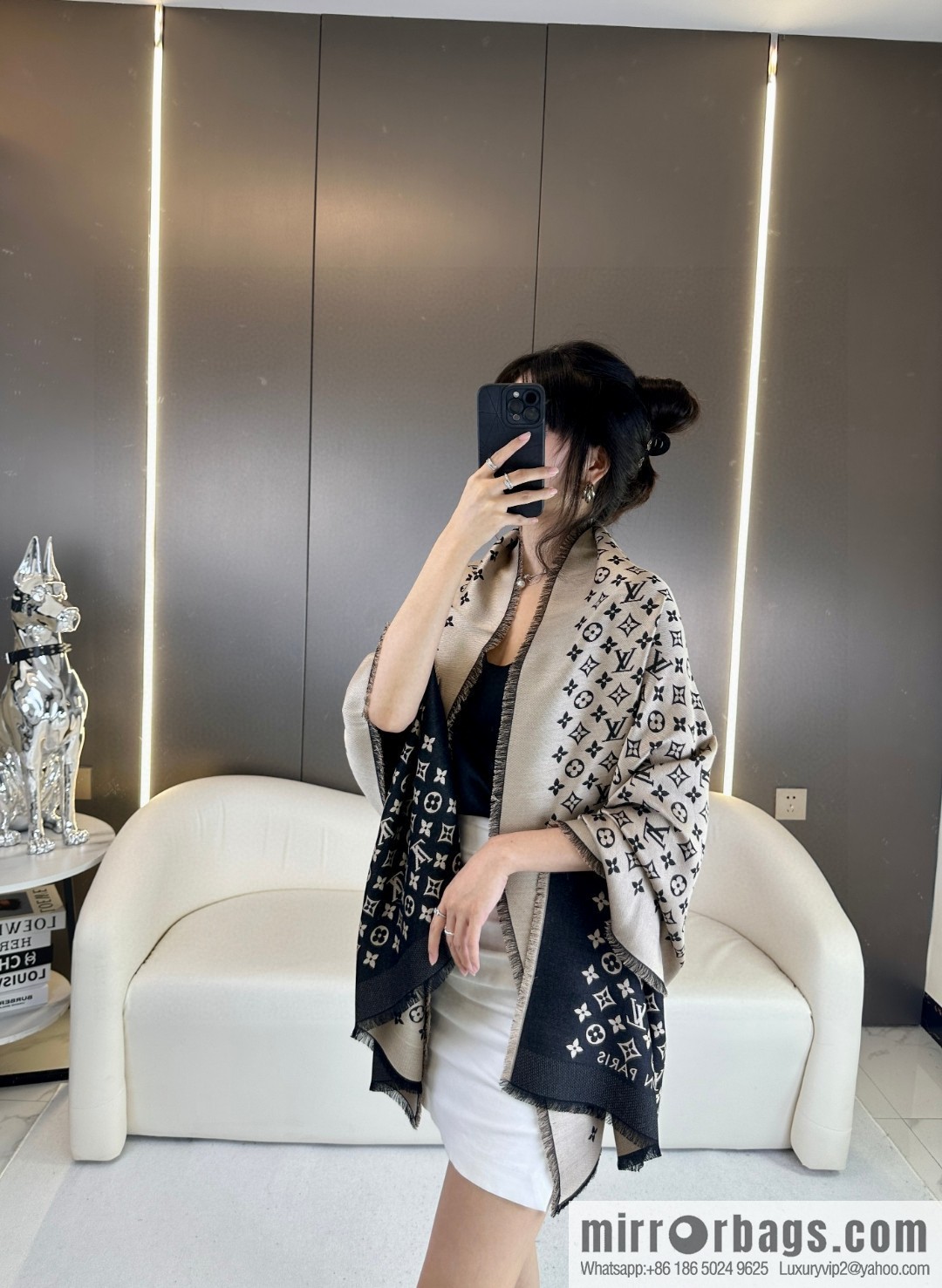 LV classic presbyopia long towel