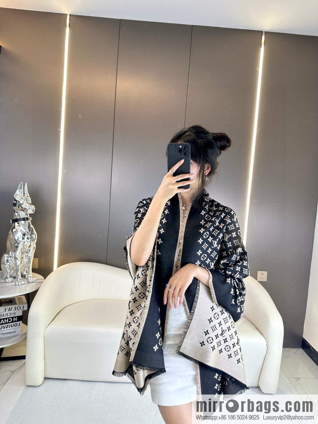LV classic presbyopia long towel