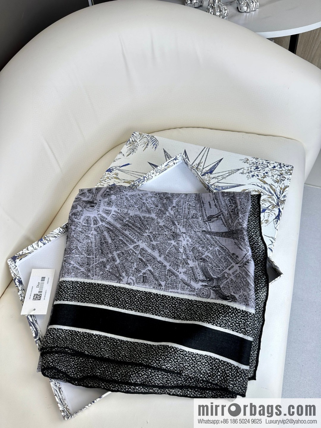 Dior's new cashmere square in 2023