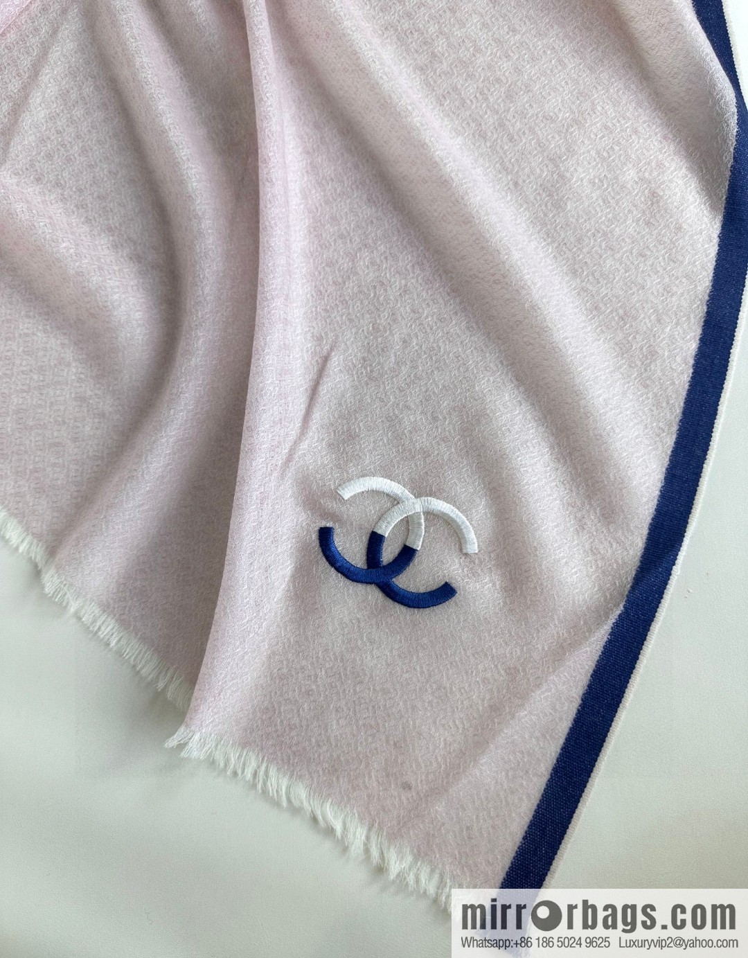 CHANEL cashmere scarf