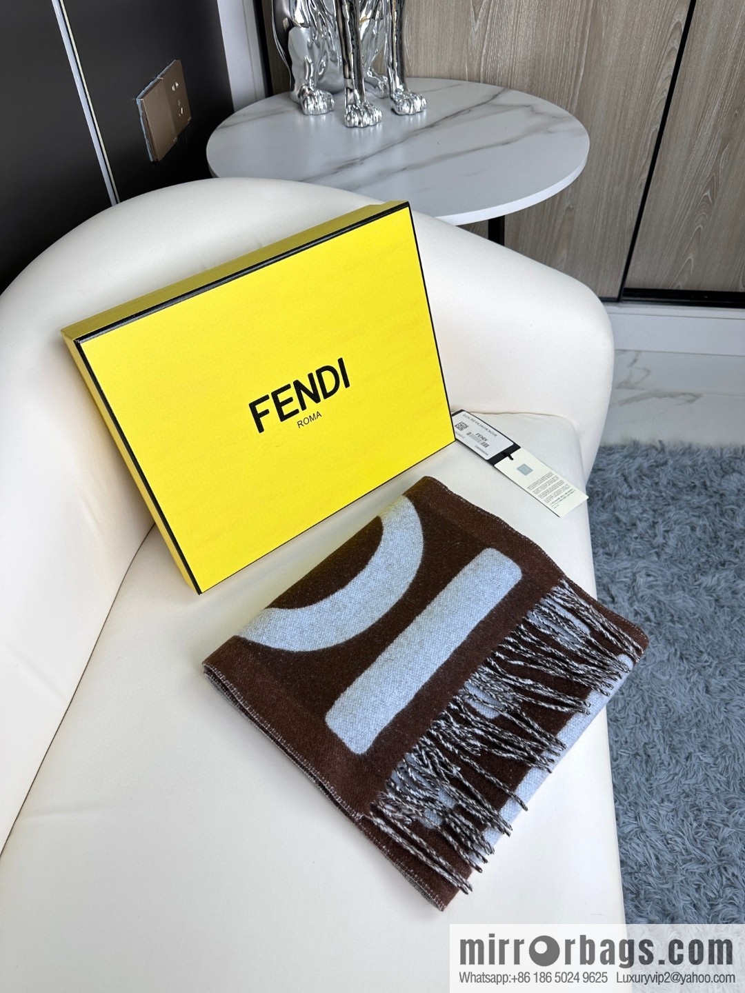 FENDI's latest color matching scarf in 23 years
