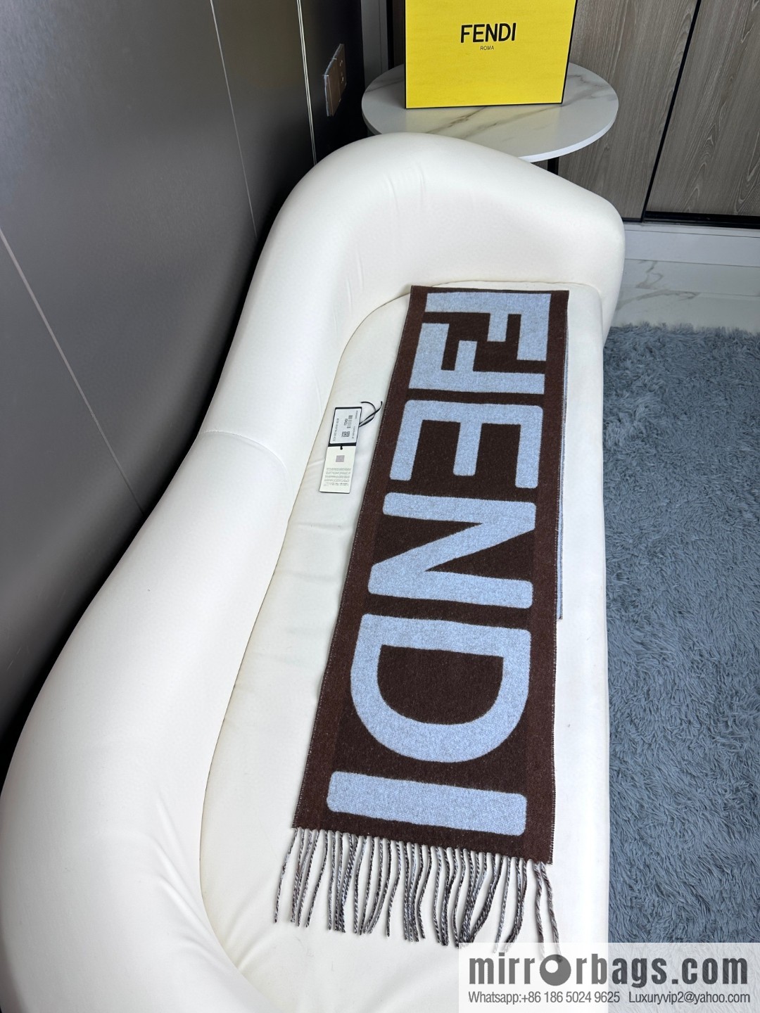 FENDI's latest color matching scarf in 23 years