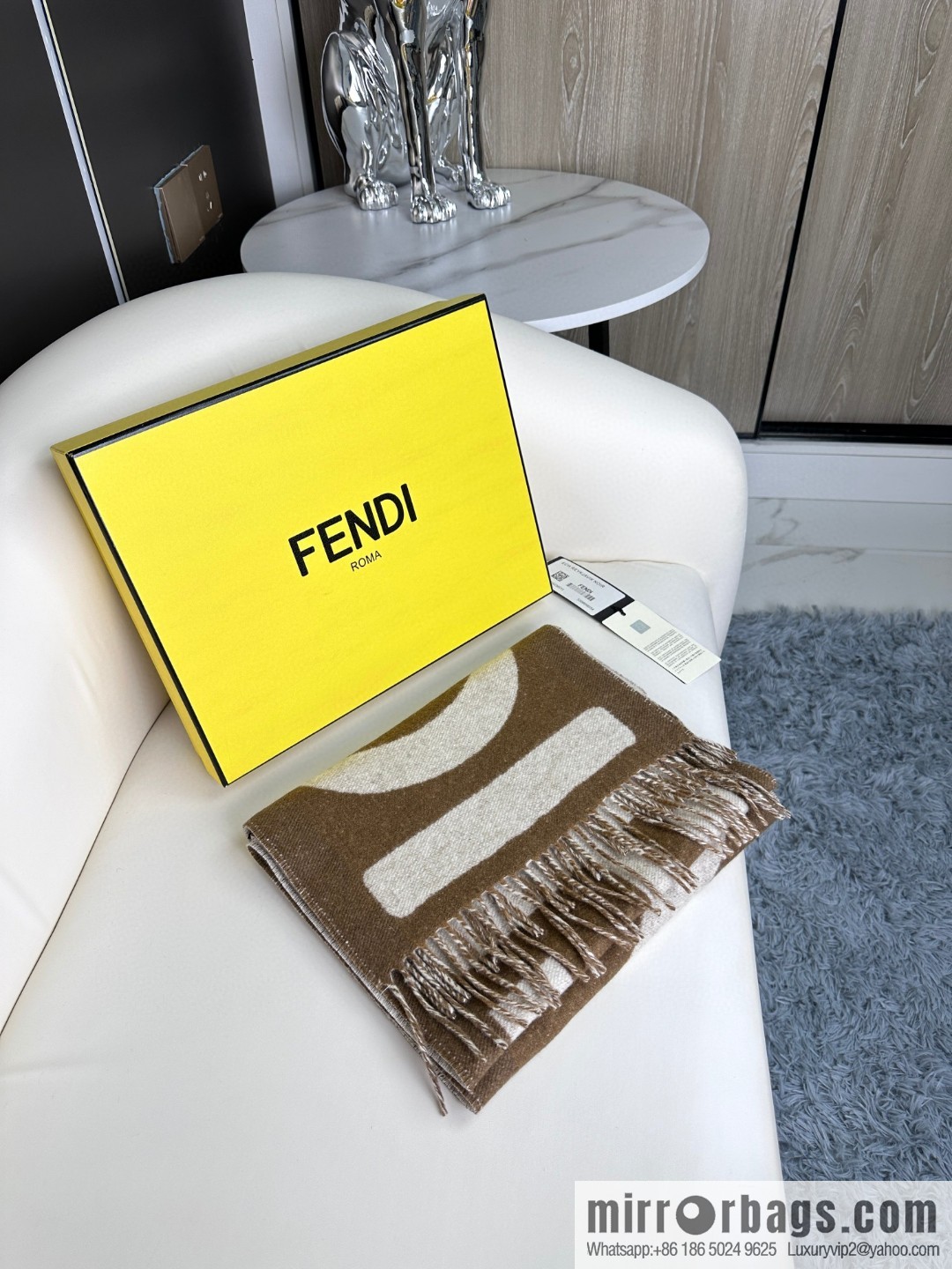 FENDI's latest color matching scarf in 23 years
