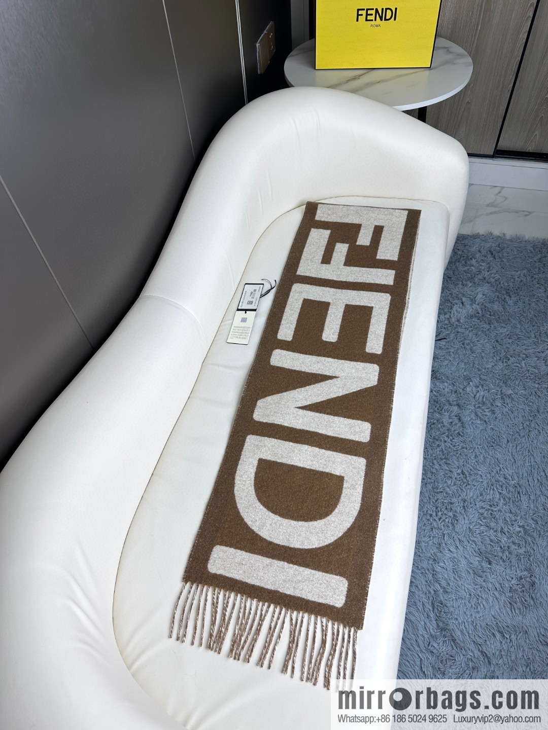 FENDI's latest color matching scarf in 23 years