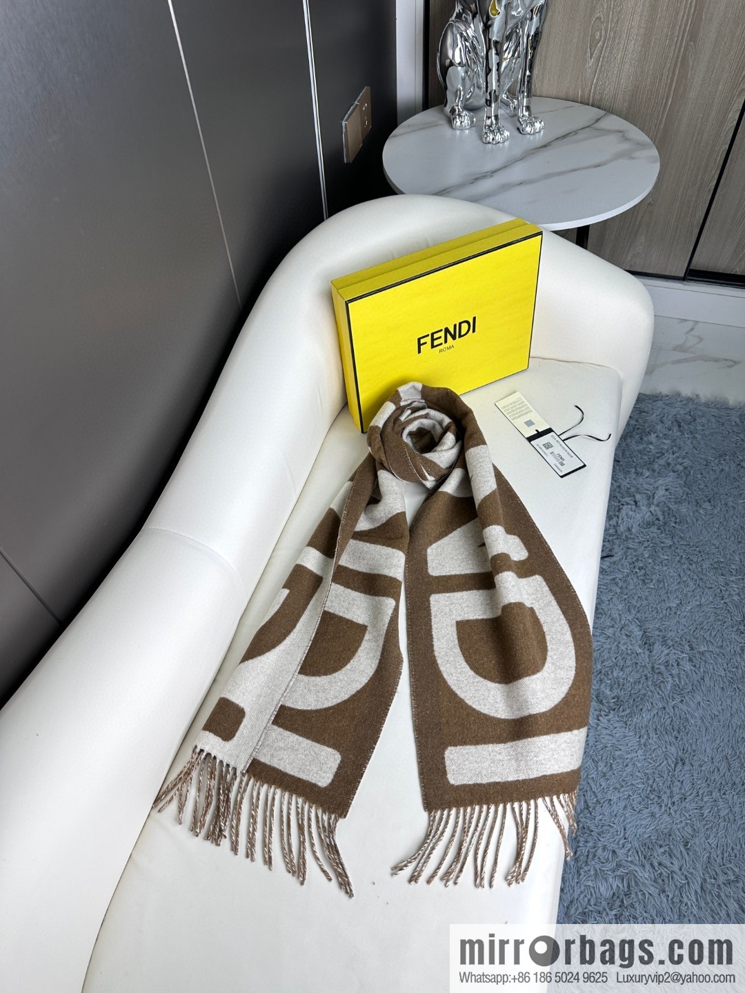 FENDI's latest color matching scarf in 23 years
