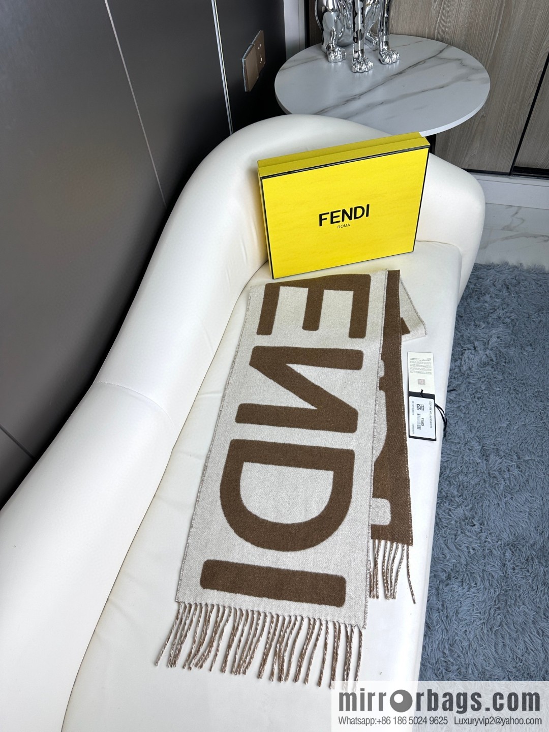 FENDI's latest color matching scarf in 23 years