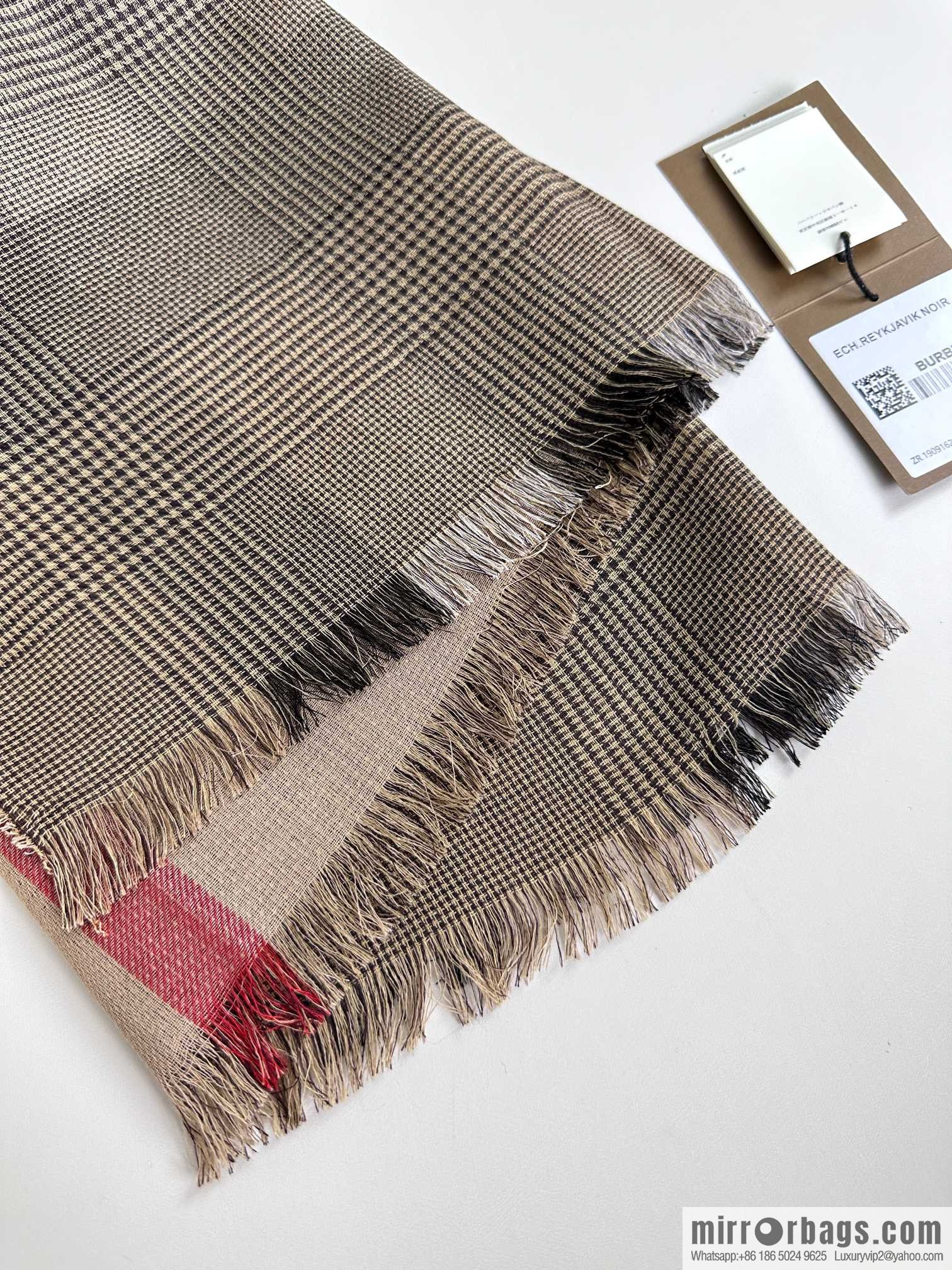 Burberry Thousand Birds Double Sided Shawl