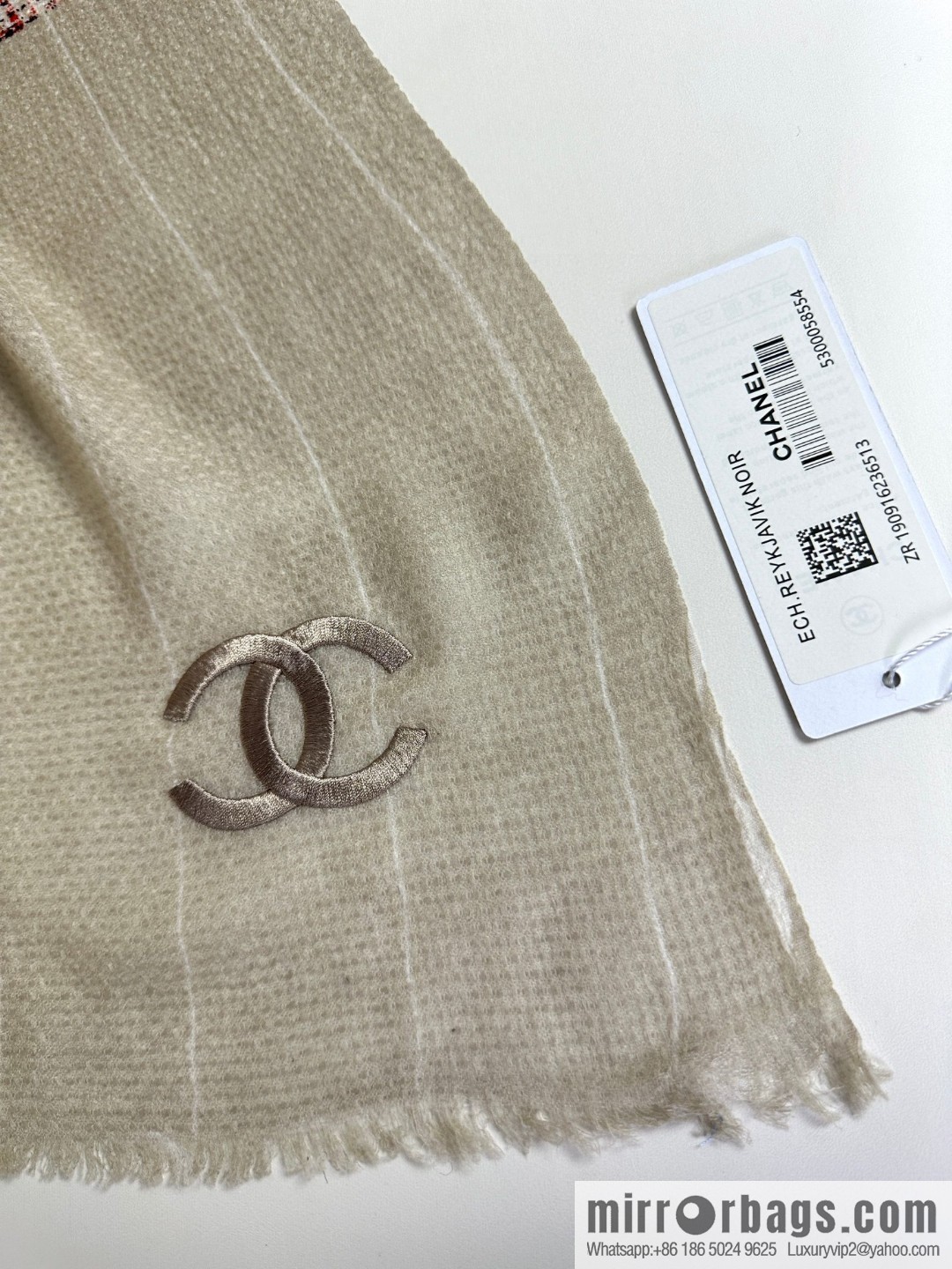 CHANEL 2023 new cashmere scarf, three colors