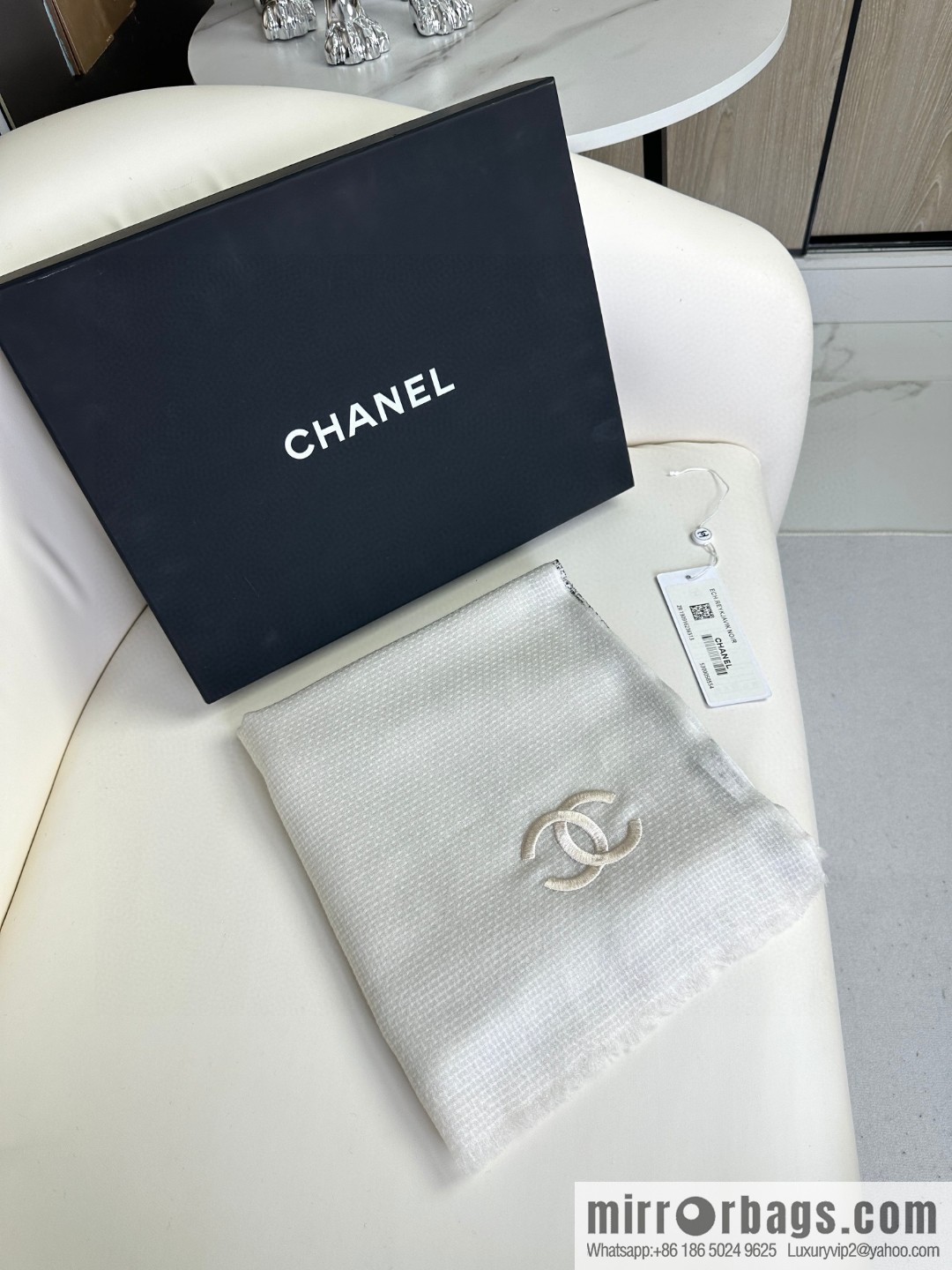 CHANEL 2023 new cashmere scarf, three colors