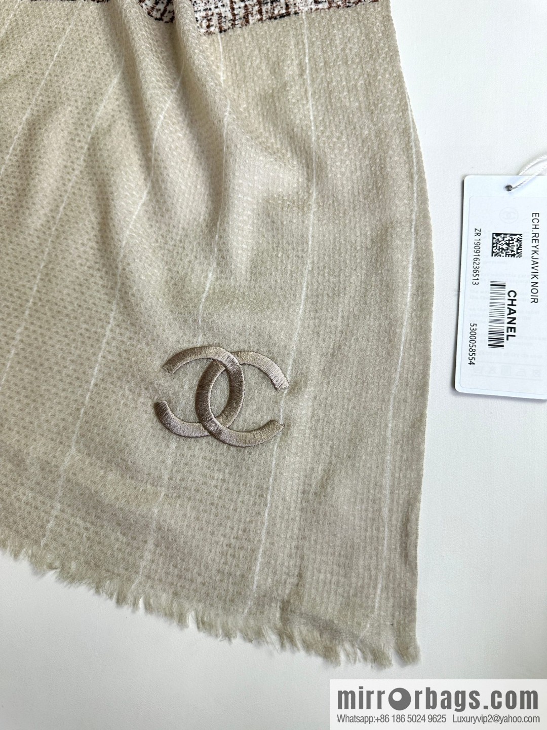 CHANEL 2023 new cashmere scarf, three colors