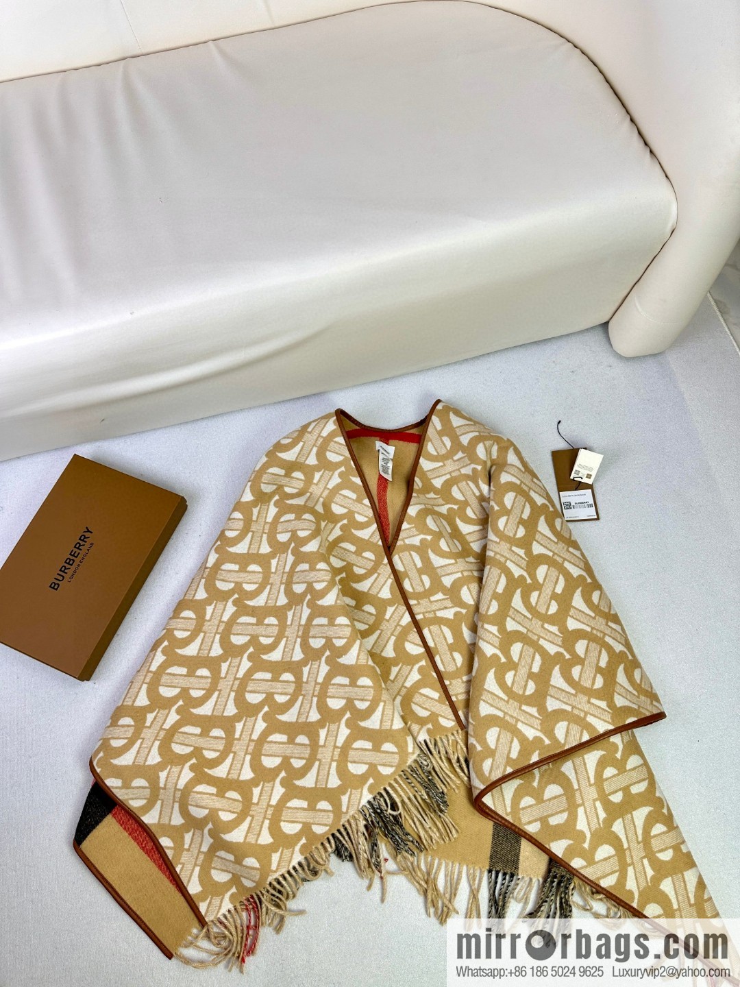 Burberry, cape coat