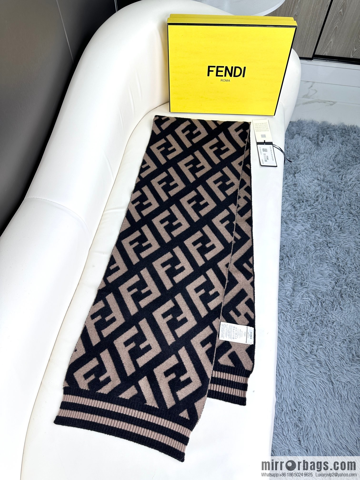 FENDI presbyopia scarf