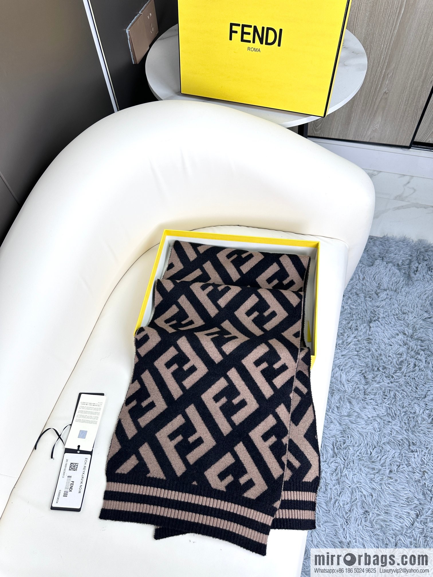 FENDI presbyopia scarf