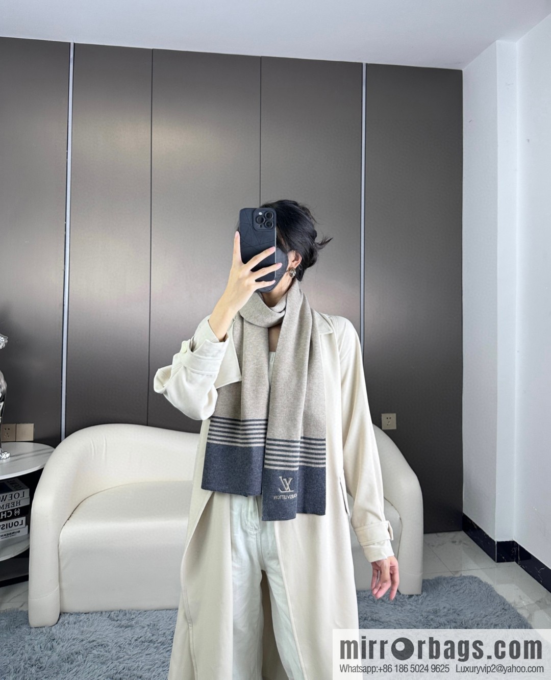 In 2023, the Lv explosion will be new, high-end men's scarves.