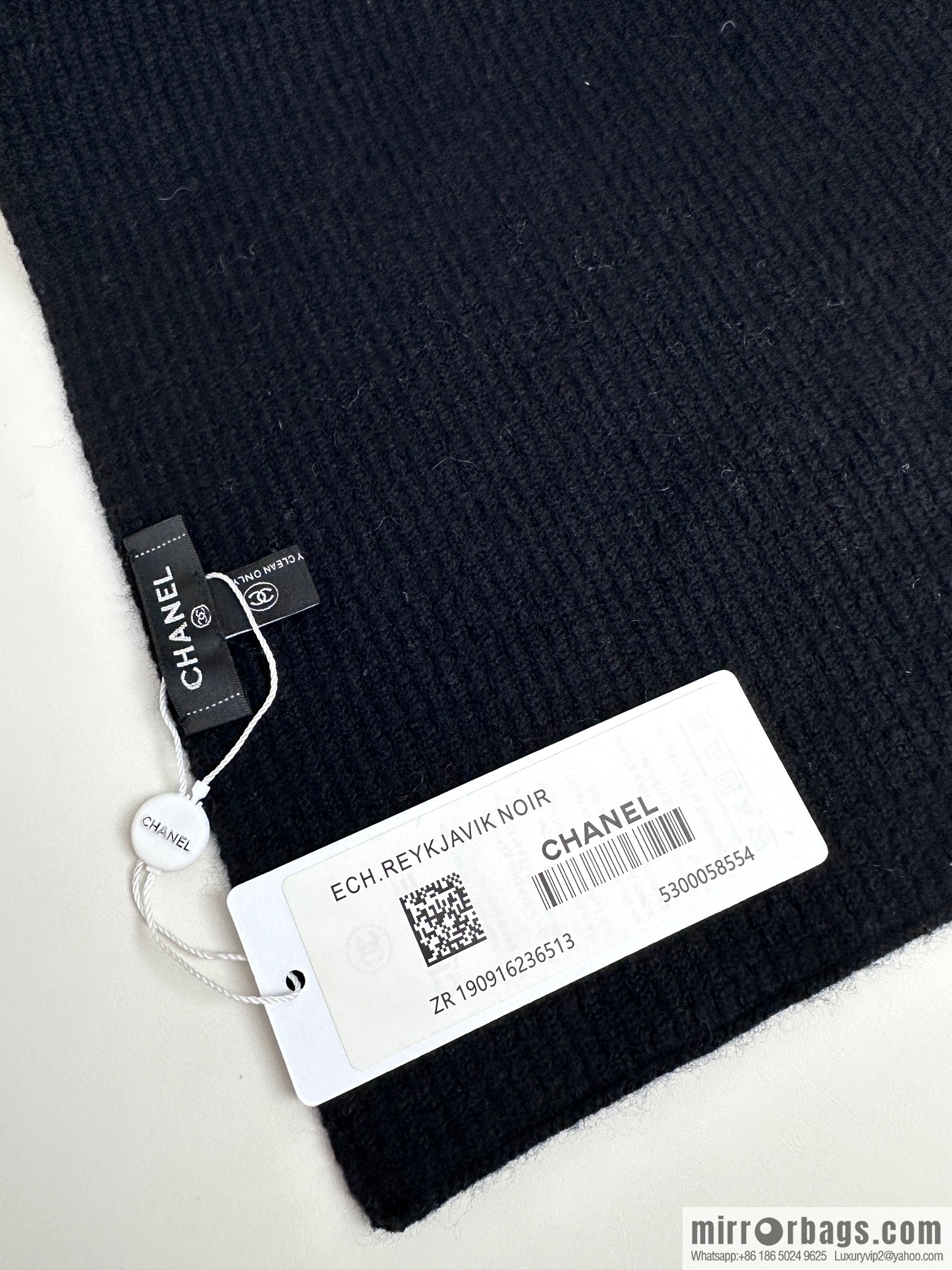 CHANEL 2023 new knitted cashmere scarf