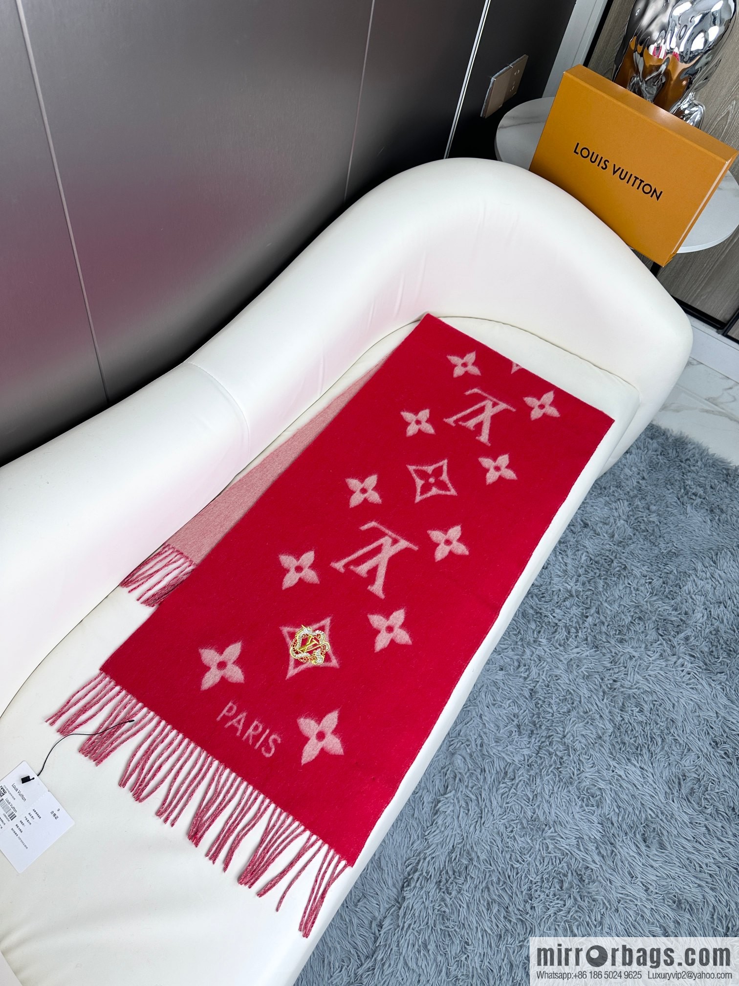 LV 2024 New [Year of the Dragon Edition] Rodeo Reykjavik Scarf